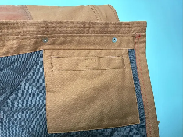 NWT Dickies Women's Brown Waxed Canvas Chore Coat Utility Winter Jacket Sz L - Image 9