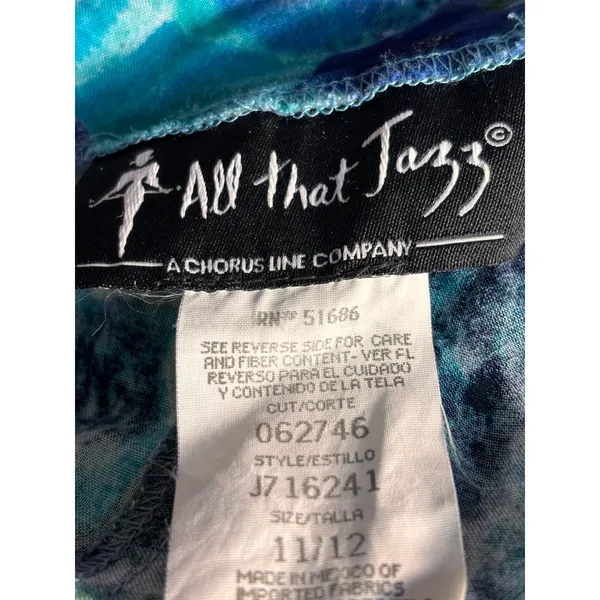 90s‎ All That Jazz Floral Maxi Dress Open Cross Back Blue Green Romantic Fairy - Image 10