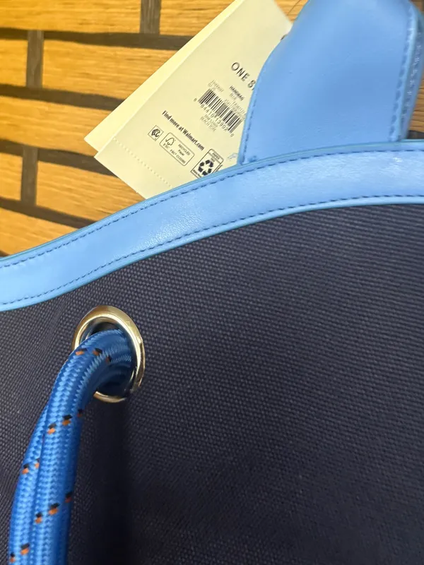 Free assembly navy tote bag Blue - Image 4