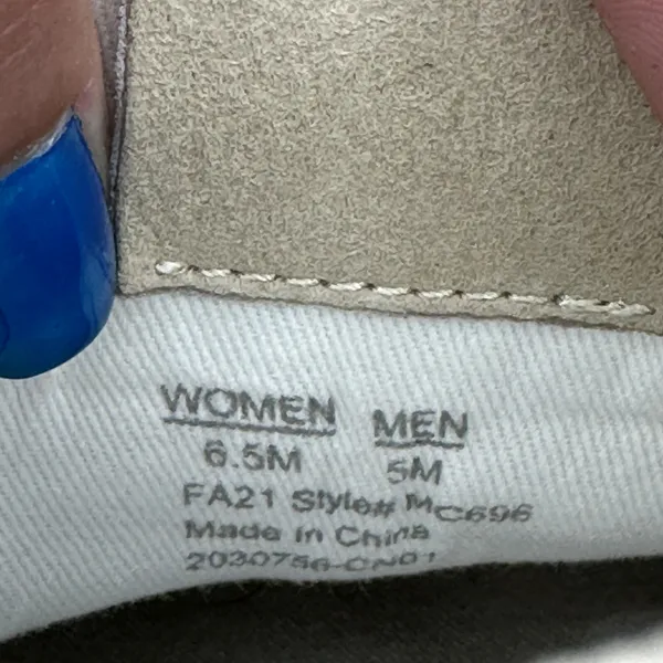 Madewell Court Leather Sneakers Cloudlift Lace Up Low Top Ivory Multi W6.5 M5 - Image 7