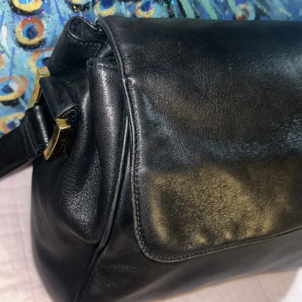 Vintage Dillard’s Black Shoulder Bag - Image 3