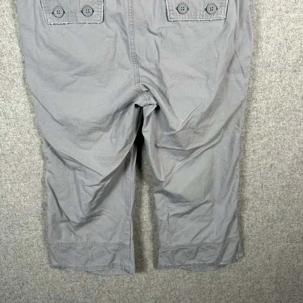 The North Face Capri Pants Womens Size 10 Gray Cargo Hiking Cotton Pockets‎ - Image 14