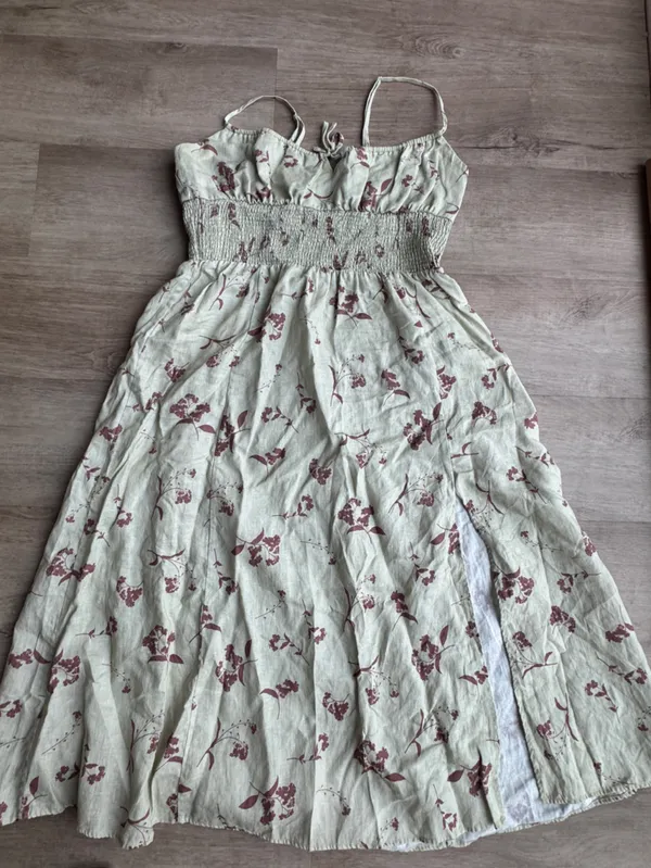 Aritzia Wilfred Genoa Cottagecore Dress L - Image 3