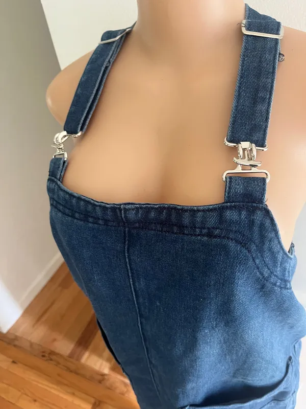 A New Day Free People Women's Cotton Overall Smock. - Image 5