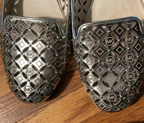 Michael Kors silver flats  - Image 3