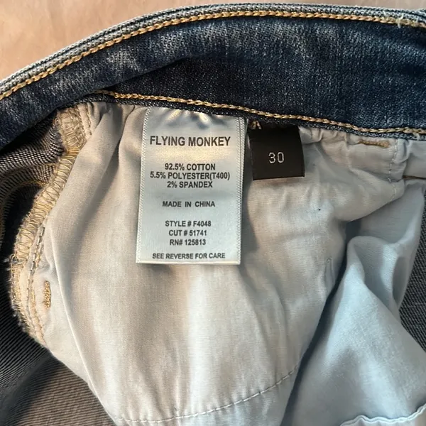 Vervet NWT fit and flare jeans - Image 8