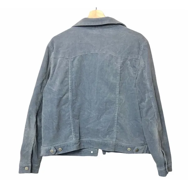 Sonoma Y2K Button Down Corduroy Trucker Shacket Jacket‎ L - Image 5