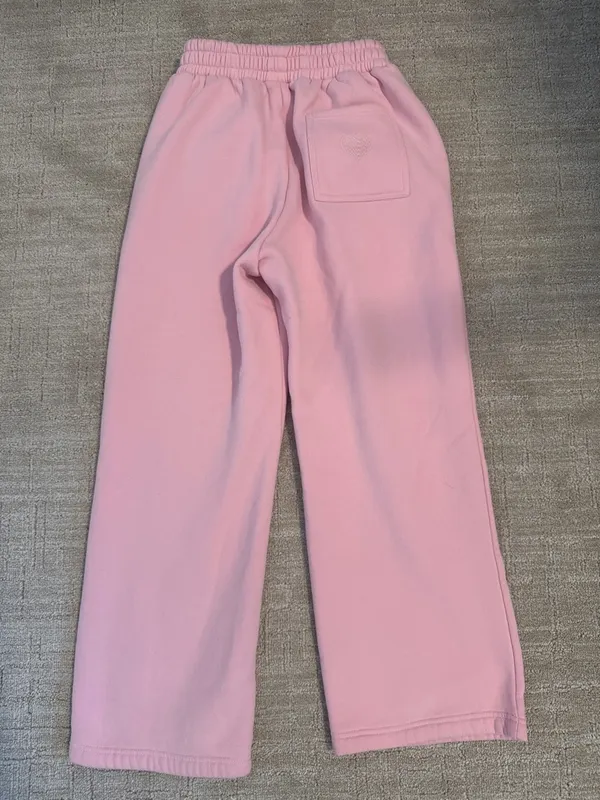 Comfrt Love Straight Leg Sweatpants Petal Pink Sz S - Image 2