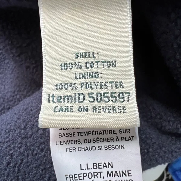 L.L.Bean Women Shacket Medium Cotton Fleece Plaid Barn Country Western Cabincore - Image 13