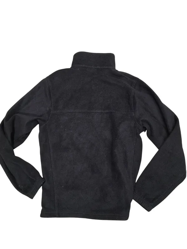 Columbia Womens Black Full-Zip Fleece Jacket Size Small warm winter fall - Image 2