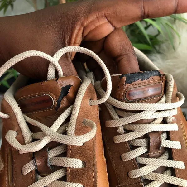 Skechers Rare 2000s Y2K two tone Tan brown cream bowling style square round toe sneakers Women’s 7.5- measurements in pics - Image 5