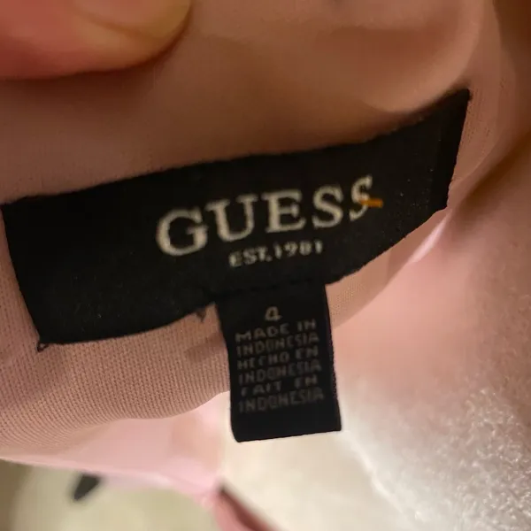 Guess Womens Pink Ruched Sleeveless Bodycon‎ Mini Dress Size 4 - Image 4