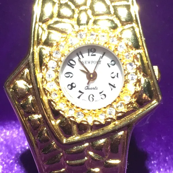 Ladies’ Newport Hinged Cuff Bracelet watch - Image 2