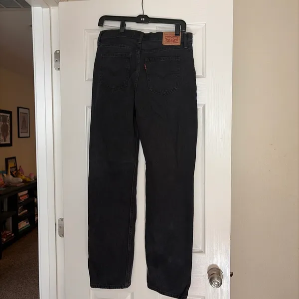 Low Pro Levi’s Straight Jeans Women’s 26 - Image 4