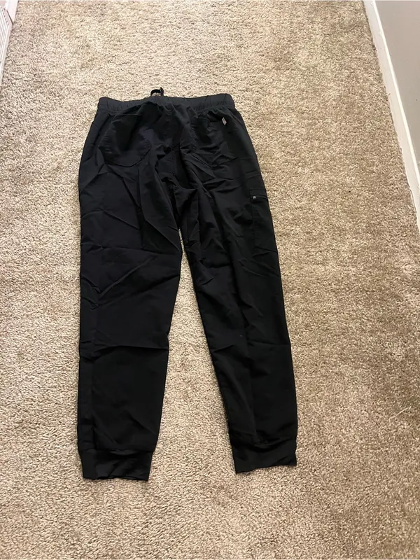 Scrubstar black cargo drawstring scrub pant‎ large - Image 10