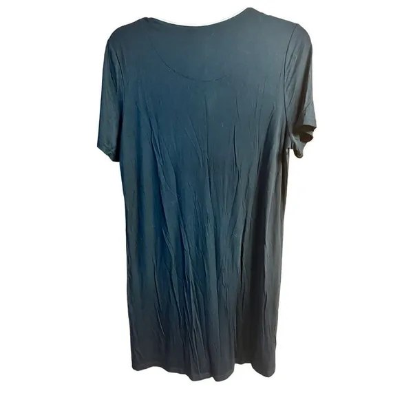 🔥5/20🔥 Swomoa Button down Nightshirt Sz S NWT Black - Image 2