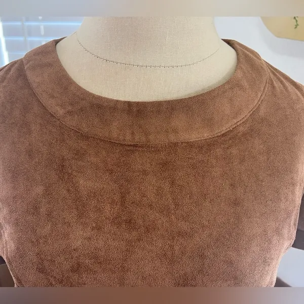 BoHo Faux Suede dress - Image 3