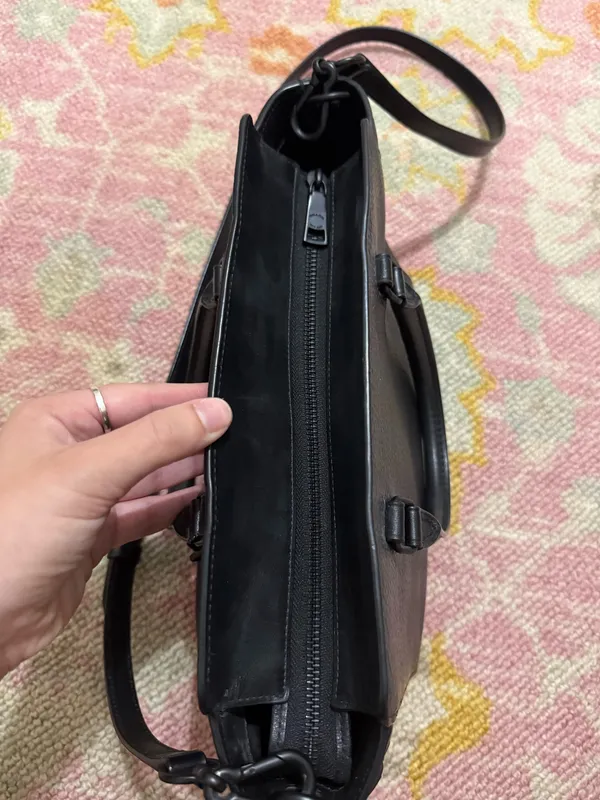 Coach Blake Leather Carryall Satchel Bag F55665 - Image 6
