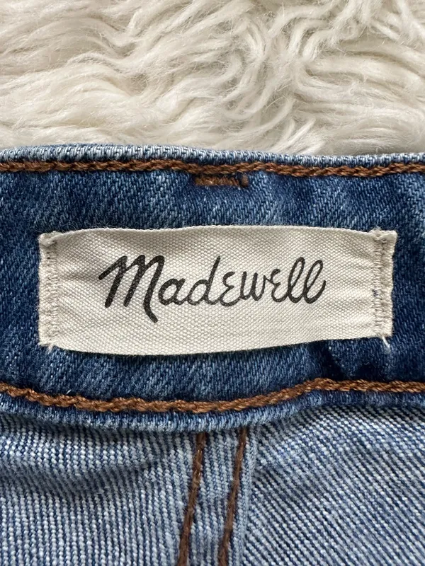 Madewell Jeans The Curvy Perfect Vintage Straight Jean in Mayfield Wash Sz 28 - Image 9