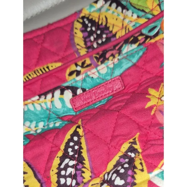 Vera Bradley Floral Quilted Tote Bag - Vibrant Pattern - Image 4