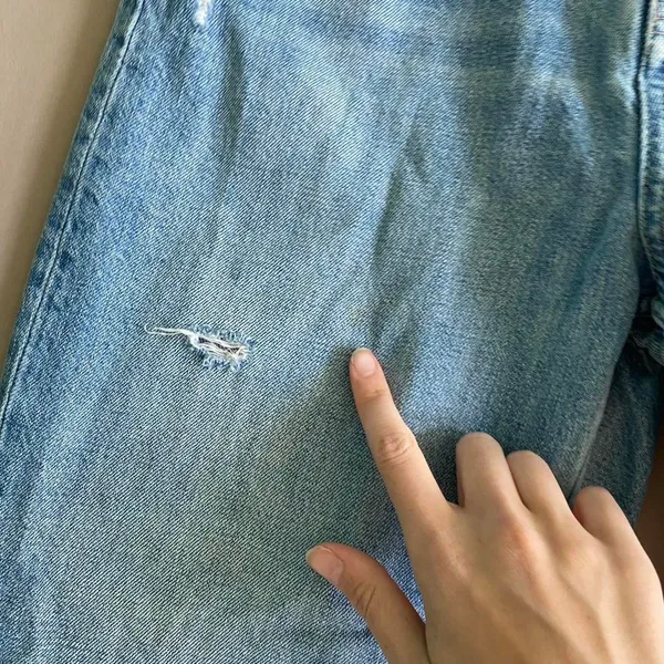 Gap Distressed Mom Jeans - Image 3