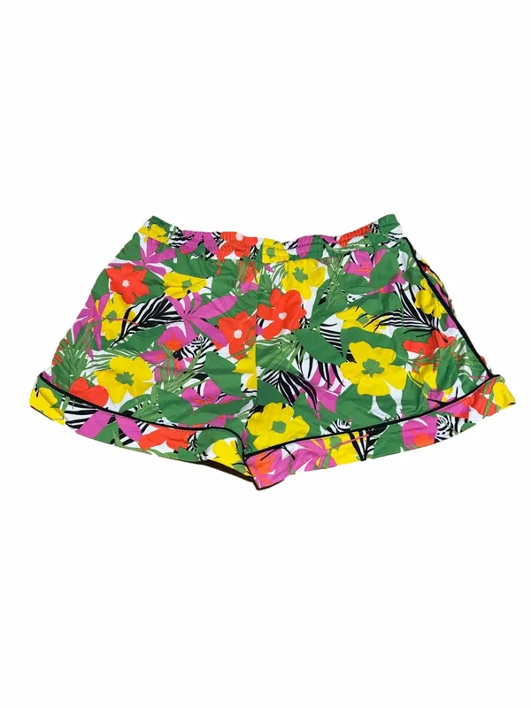 Beauty Sleep Social Tropical Floral Drawstring Women’s Pajama Set - Image 4