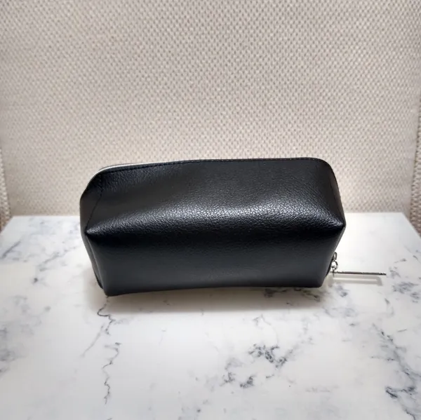 Black Dior Makeup Pouch Clutch - Image 4