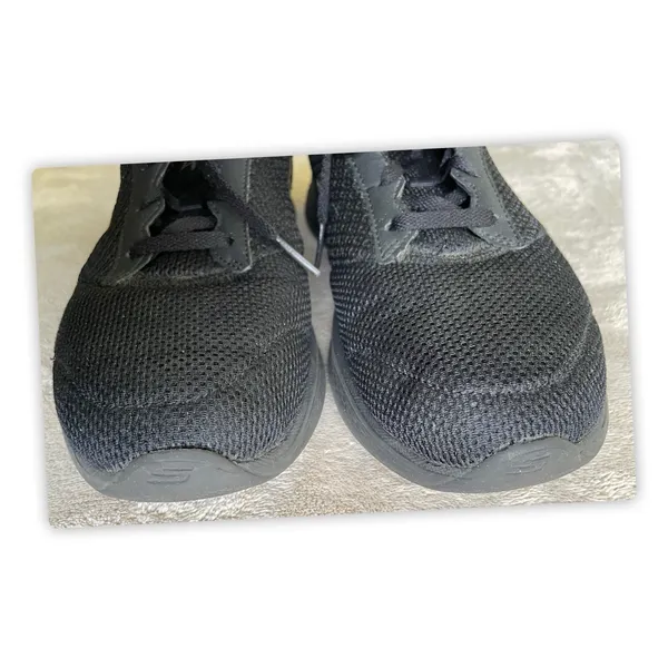 Skechers Go Walk Black Mesh Walking Sneakers Womens Size 9 Lightweight - Image 4