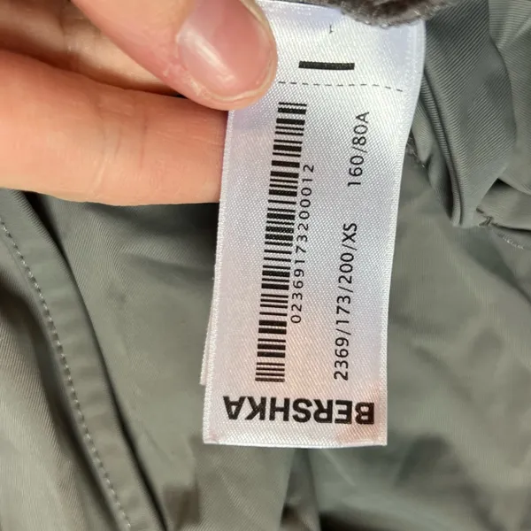 Bershka Gray Women's Cross Back and Backless Top - Image 4