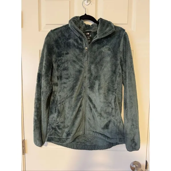 The North Face Women’s Osito Full Zip Fleece Jacket Teal Size Medium M - Image 3