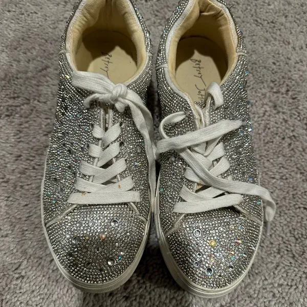 Betsey Johnson Dazzled Sneakers - Image 2