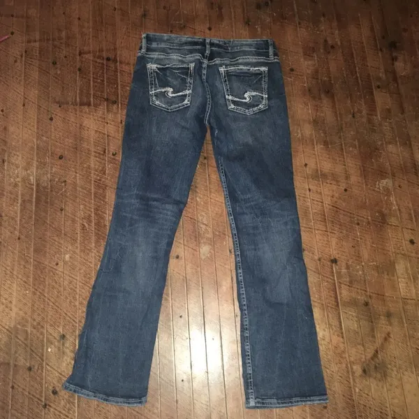 Silver Jeans Suki Slim distressed cowboycore western jeans - Image 2