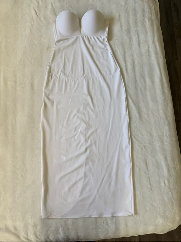 David’s Bridal White Full Slip Shapewear Strapless 36B Bridal Dress Slip - Image 2