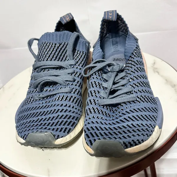 Adidas NMD R1 STLT Primeknit CQ2029 Steel Pearl - Image 9