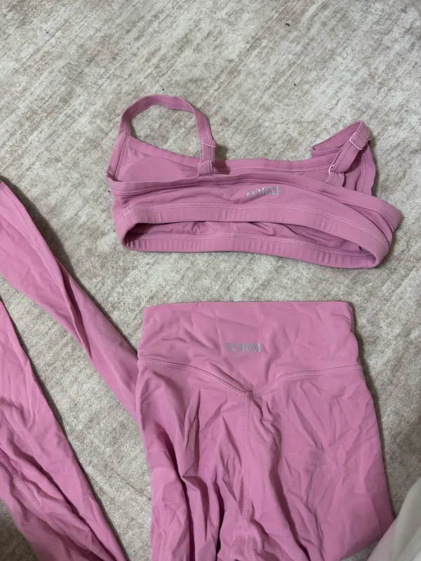 FORM matching workout set size xs Pink - Image 3