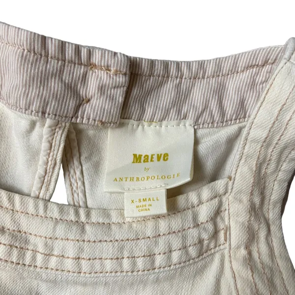 Anthropology Crosley Buttoned denim sleeveless mini dress 🔥 - Image 7