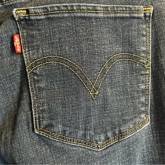 Levi's Mid Rise Classic Bootcut Jeans Womens Sz 10 W30‎ L30 Red Tab 2022 Comfort - Image 8