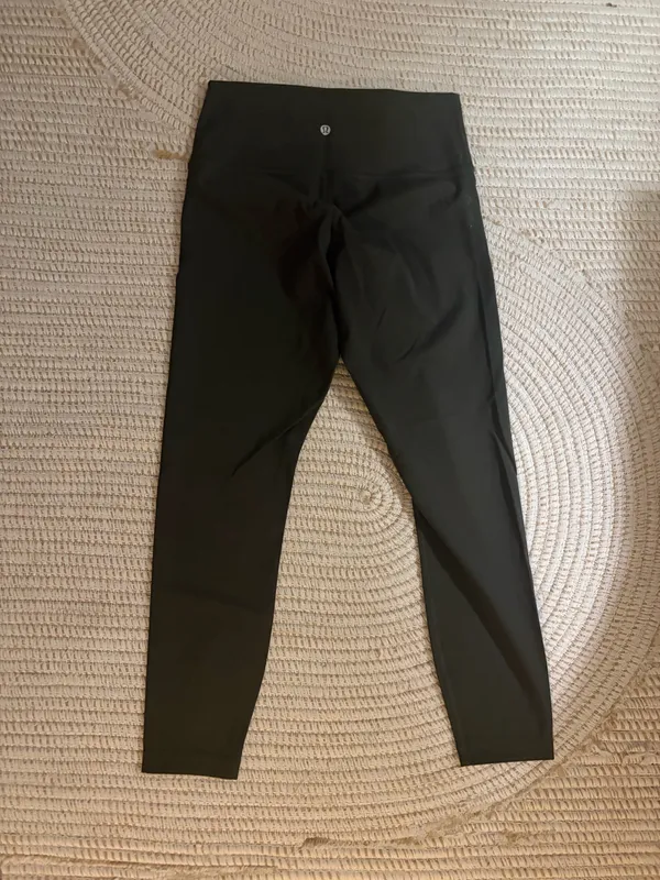 Green Lululemon Leggings Wunder Under 25" - Image 2