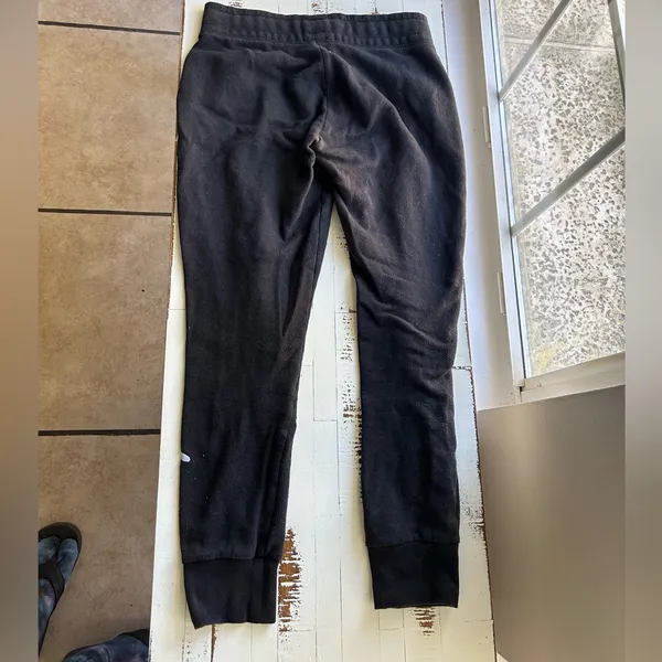 PINK - Victoria's Secret black lounge pant joggers - Image 2