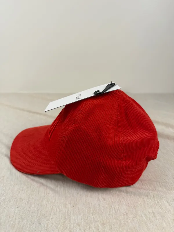 CALIA Women’s Anniversary Corduroy Cap Fresh Red NWT OSFM - Image 3