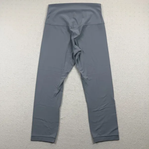 Lululemon Align High-Rise Crop Leggings Blue Size 6 Buttery Soft Yoga Athletic - Image 2