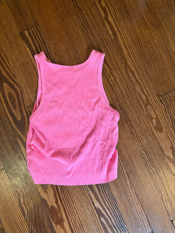 Aerie plain pink tank - Image 3