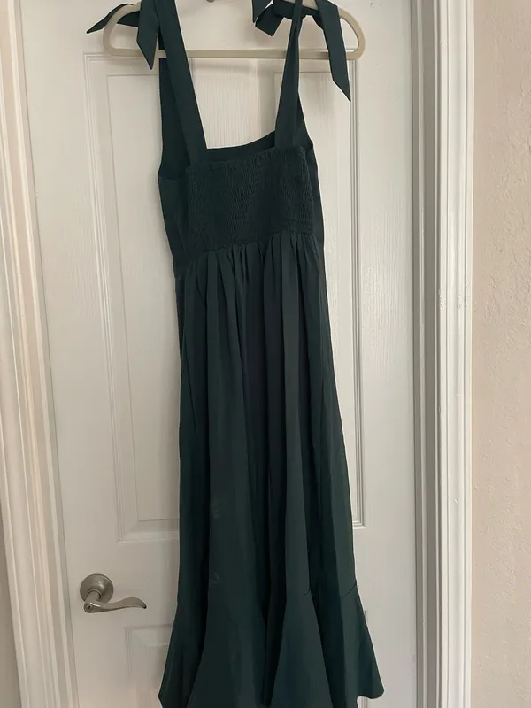 Dark Green Amazon Dress - Image 3