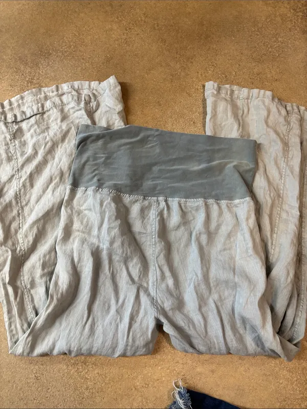 XCVI Denim style linen Pants - Image 3