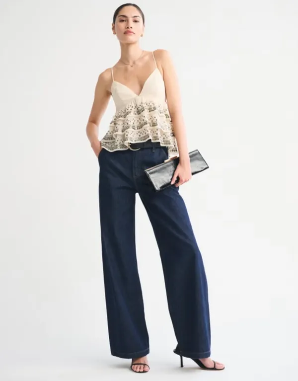 Abercrombie Sequin Tiered Cami - Image 4