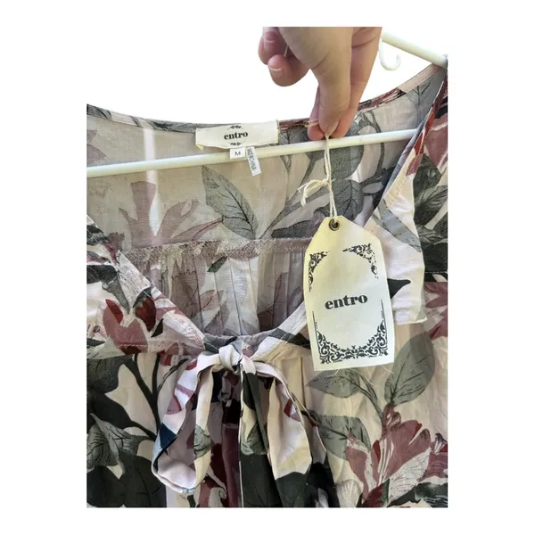 Entro Floral Blouse // Size Medium - Image 4