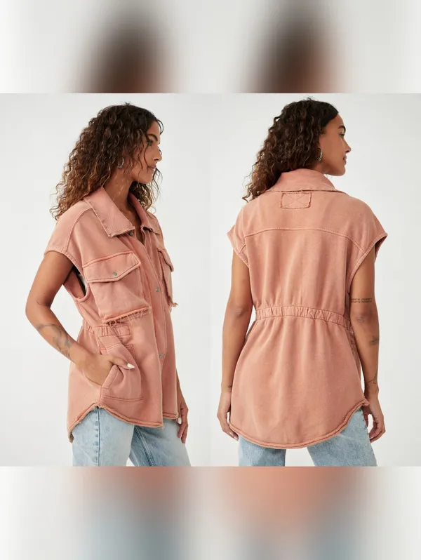 Free People Coza Utility Vest - Image 3