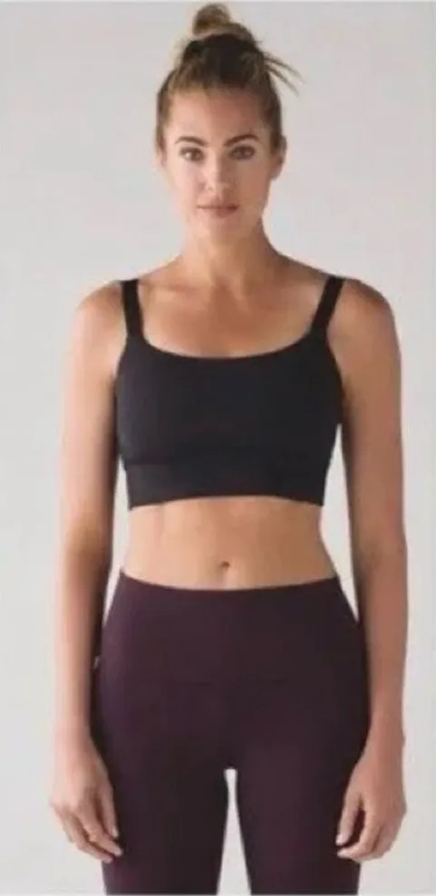 Lululemon Both Ways Adjustable Longline Sports Bra Luxtreme Womens size 2 - Image 2