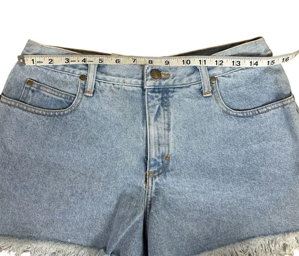 AMERICAN EAGLE OUTFITTERS Denim Shorts Size 12 - Image 7