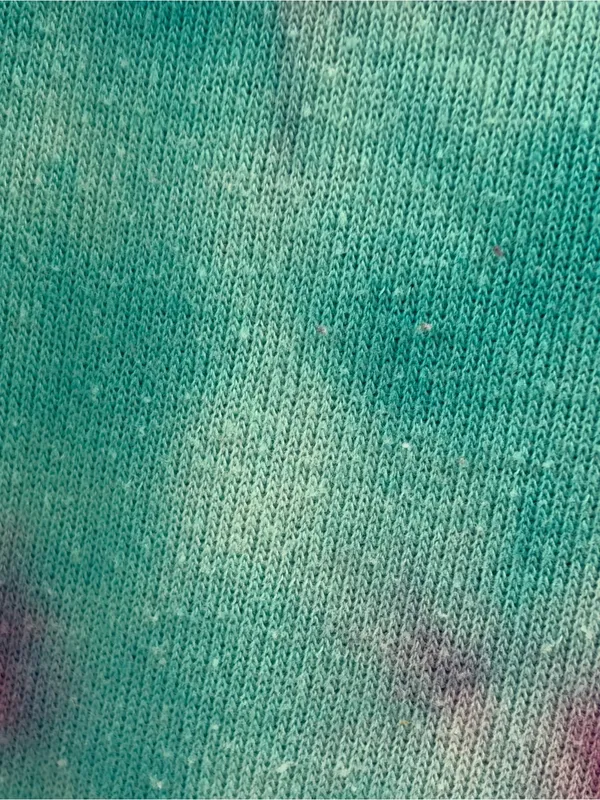 Aviator Nation AV Crewneck Sweatshirt Tie Dye Pullover Pink Blue size small - Image 7